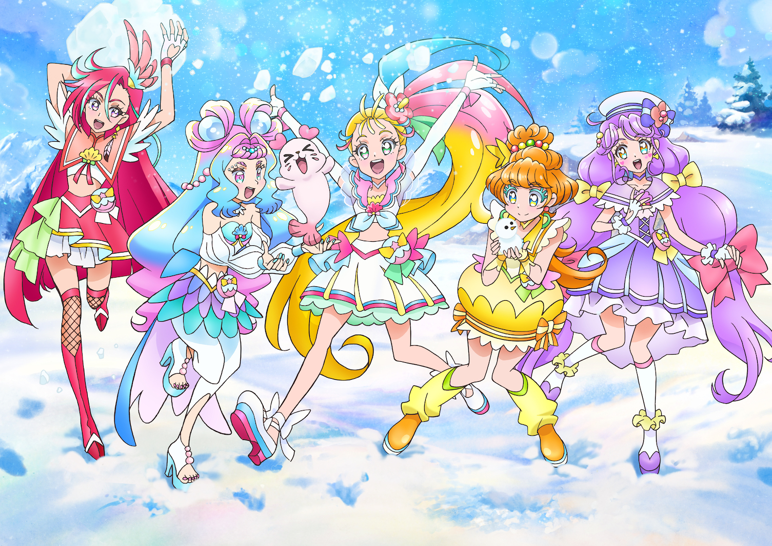 映画トロピカル ジュ プリキュア 雪のプリンセスと奇跡の指輪 新場面写真解禁 映画オリジナルキャラクター シャロン王女の姿も 21年8月31日 エキサイトニュース