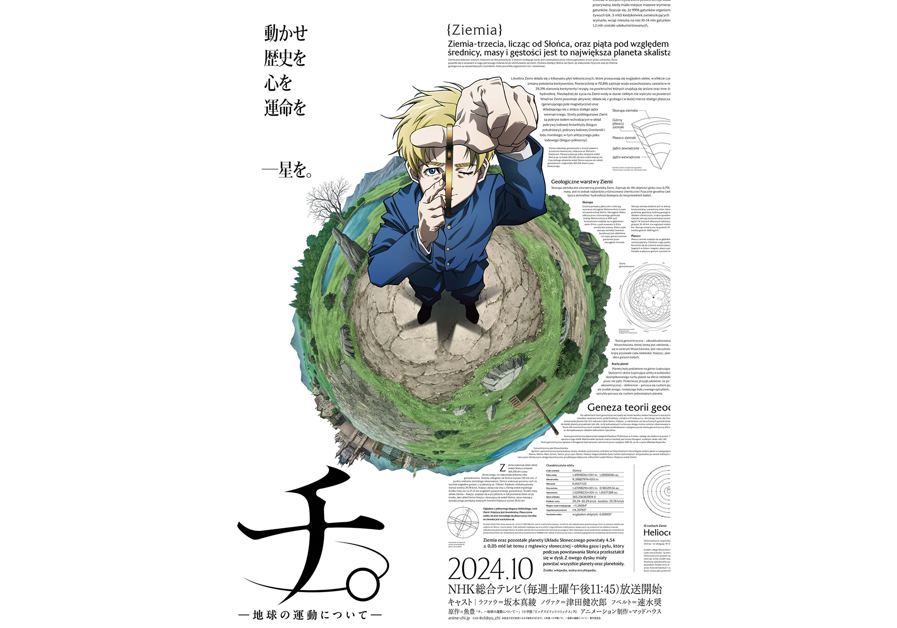 チ。地球の運動について Blu-ray DVD 特典 Ａ３ ポスター ラファウ Amazon.co.jp: 【Amazon.co.jp限定】チ。 ―地球の運動について― Blu