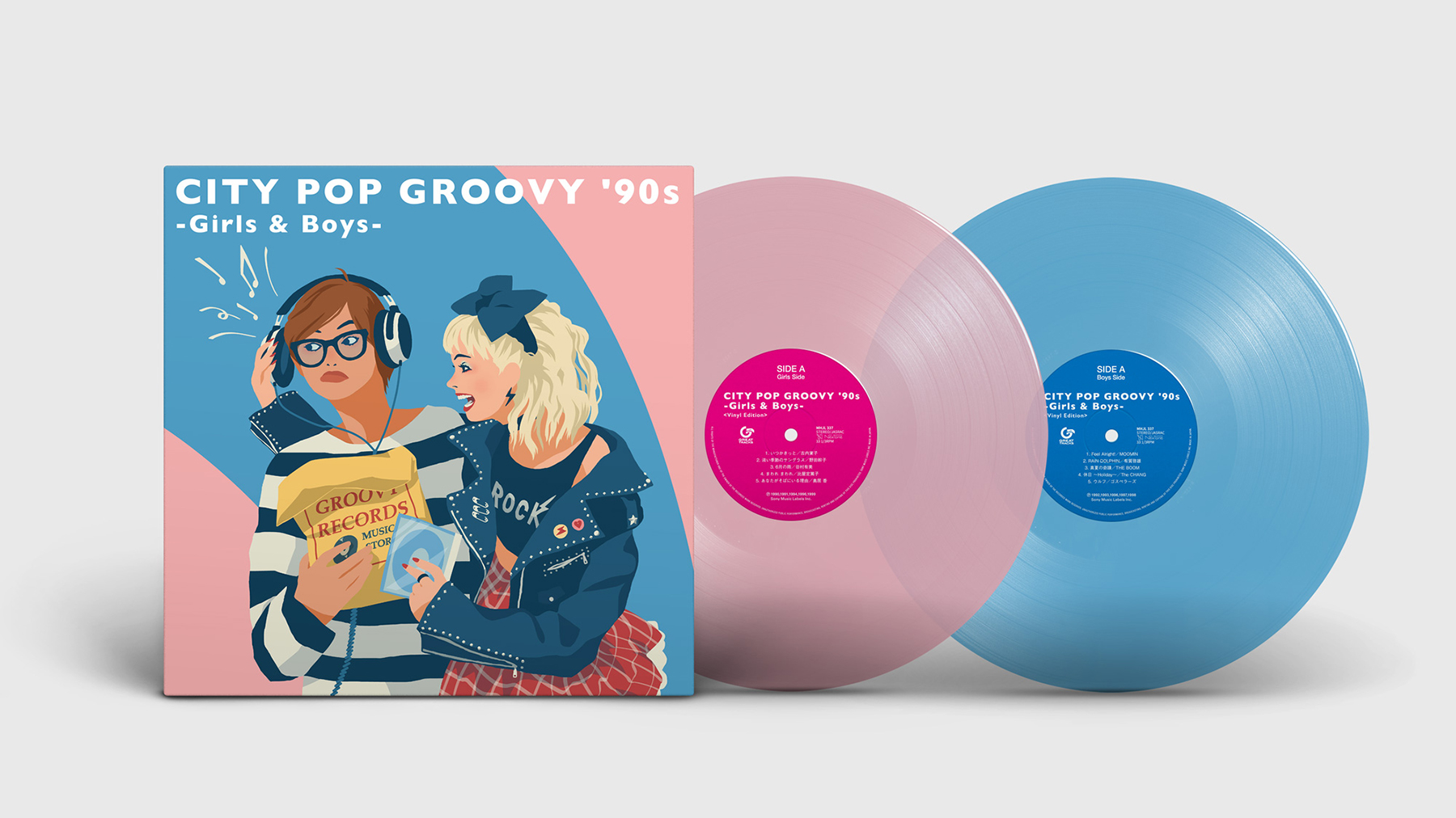 シティポップコンピ盤90年代編『CITY POP GROOVY '90s -Girls 