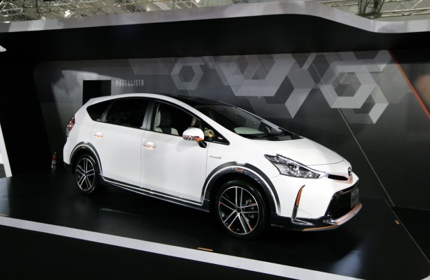 シートが光る モデリスタのプリウスaコンセプト 東京オートサロン15 15年1月12日 エキサイトニュース