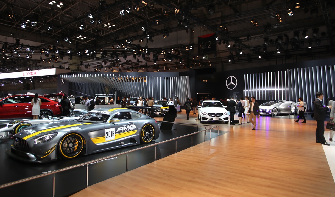 東京モーターショー15 販売好調なメルセデス ベンツが最新モデル19台を一挙出展 15年11月2日 エキサイトニュース