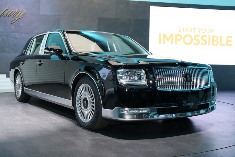 東京モーターショー17 理由はロイヤルユース 新型センチュリーの展示車が布張りシート仕様だった理由とは 17年10月27日 エキサイトニュース