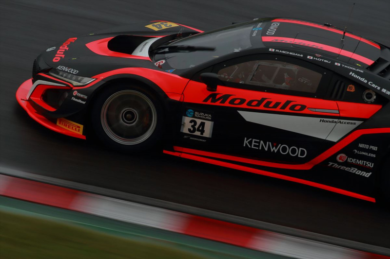 Suzuka 10hour スーパーgtでの不運から復活 Modulo Kenwood Nsx Gt3がsuzuka 10hourを走る 18年8月24日 エキサイトニュース