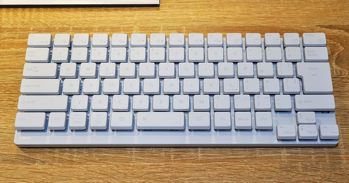 PC周辺機器 40周年記念 ワイヤレスキーボードLIFEBOOK UH Keyboard