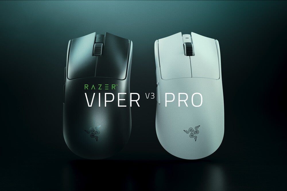 Razer「Viper V3 Pro」、V2からさらに軽量化、8Kポーリングレートの 