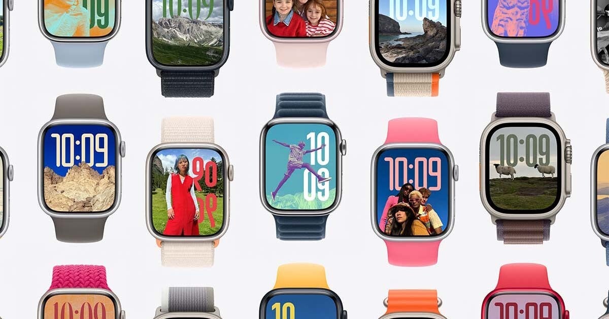 Apple Watch シリーズ 7 アルミニウム カラー yellowbg