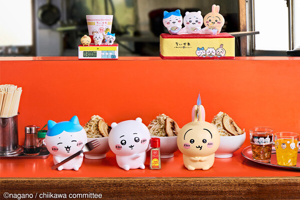 一番くじみんなでラーメン　ちいかわ　タイマー　ティッシュケース　プレート　グラス 一番くじみんなでラーメンちいかわタイマーティッシュケースプレートグラス