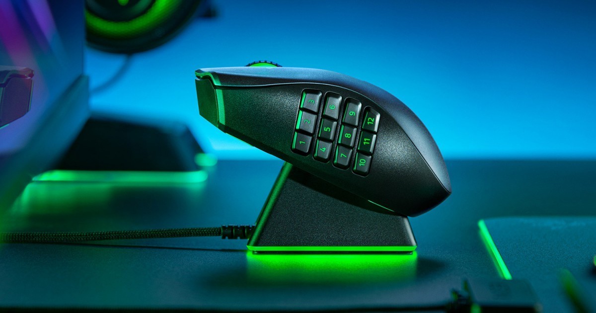 Razer サイドプレート交換可能なマウス Naga Pro のチャージングドックバンドル 21年3月4日 エキサイトニュース