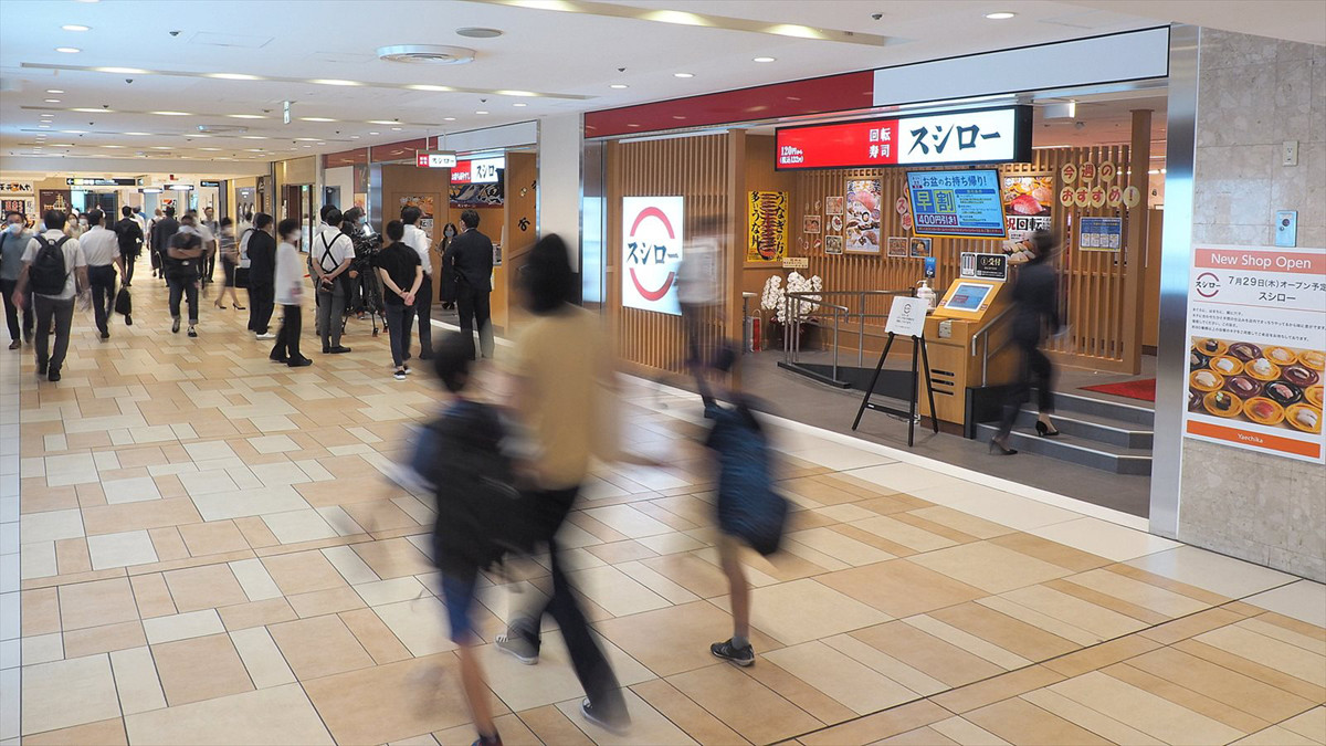 スシロー八重洲地下街店 がオープン 回転すし テイクアウトのハイブリッド店舗 21年7月29日 エキサイトニュース