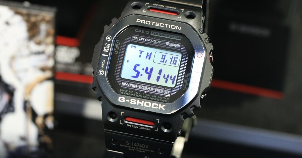 カシオ2021年10月の時計新製品を実機写真で！【デジタル】G-SHOCK 
