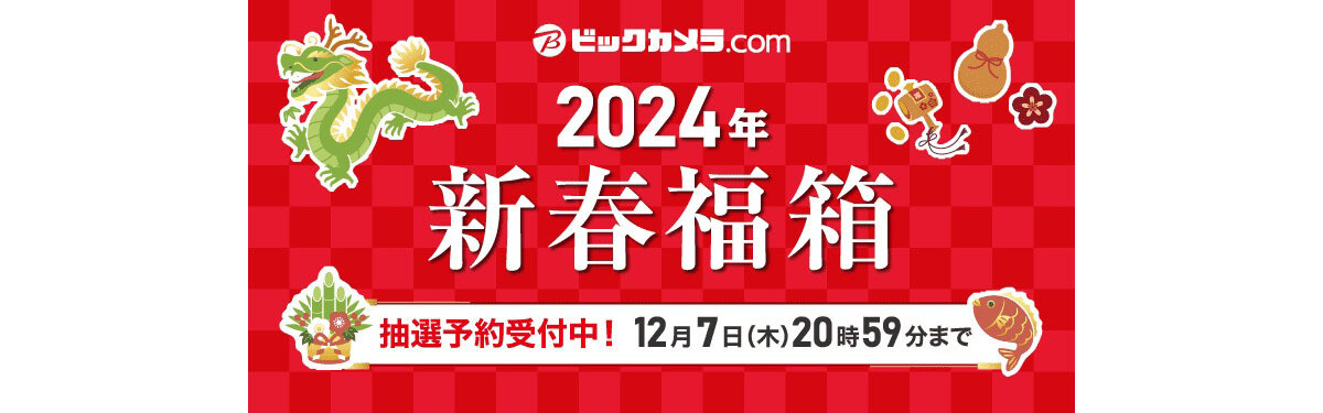 3万切りのiPadなど全70種、ビックカメラ「新春福箱」抽選販売開始 (2023年12月5日) - エキサイトニュース