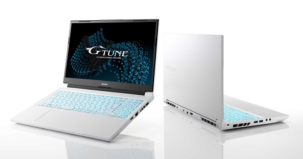 G-TuneノートPC初のホワイトカラーが登場、144Hz駆動の15.6型ゲーミングPC (2024年7月23日) - エキサイトニュース