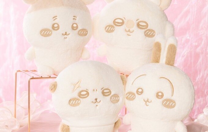 【ちいかわ11点】　モモンガだららんBIGぬいぐるみ　ぬいぱれっと　ミルクいろ ちいかわ、ミルクいろのぬいパレット第二弾が登場! うさぎ・モモンガ