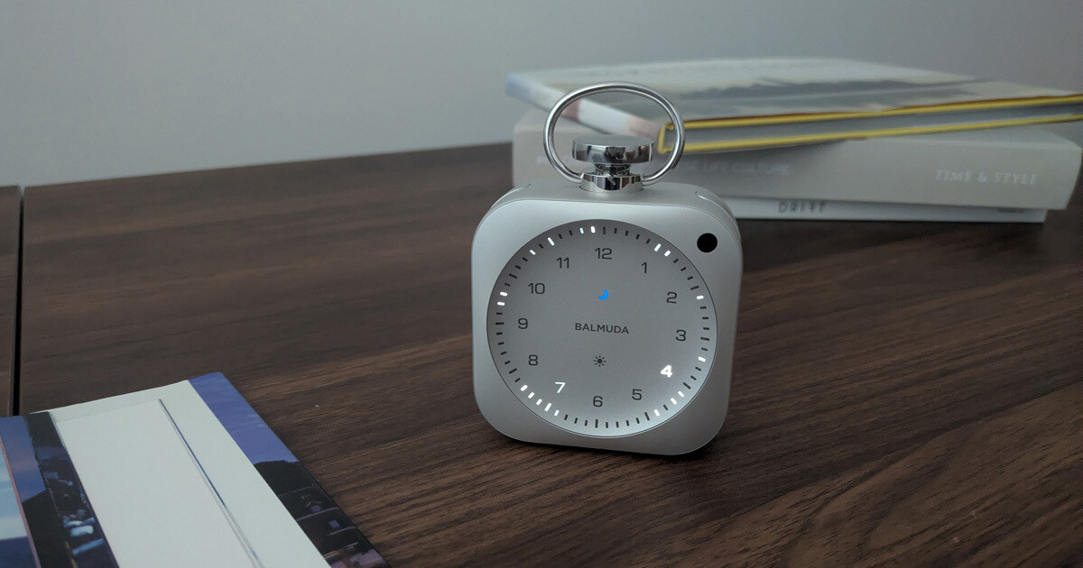 BALMUDA The Clock 置時計 本体 シルバー 開封のみ未使用