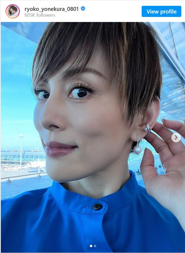 米倉涼子 ベリーショートの涼し気スタイルに絶賛の声続出 美しすぎます ショート素敵 22年6月29日 エキサイトニュース