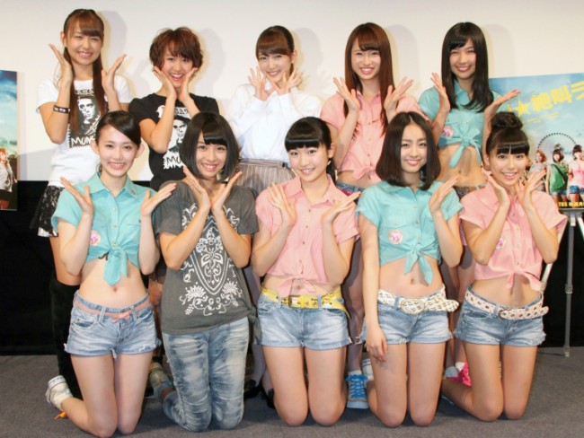 SUPER☆GiRLS、“絶叫”撮影秘話を告白！「ヒルを口の中に入れた
