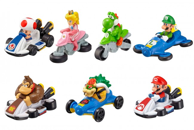 ハッピーセットに マリオカート8 登場 マリオやヨッシーがミニフィギュアに 14年11月29日 エキサイトニュース