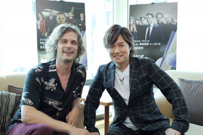 クリミナル マインド マシュー 森久保 初対談 後編 マシューに会いにアメリカへ 18年8月15日 エキサイトニュース