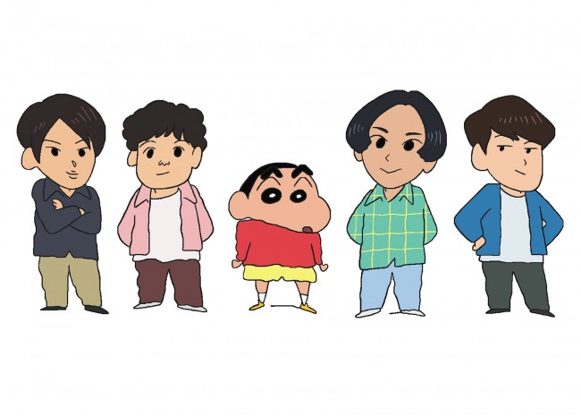 映画クレヨンしんちゃん 主題歌のマカロニえんぴつ 漫画 アニメに本人役で登場 21年3月30日 エキサイトニュース
