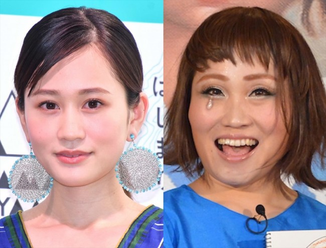 キンタロー ついに前田敦子と初対面 感激の フライングゲット 2ショットをネット祝福 2021年3月31日 エキサイトニュース