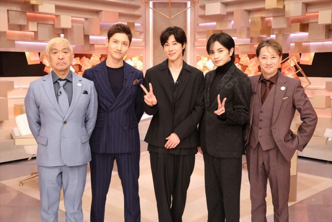 Sexy Zone・中島健人、憧れの東方神起に熱い思い告白 3人でアカペラも 