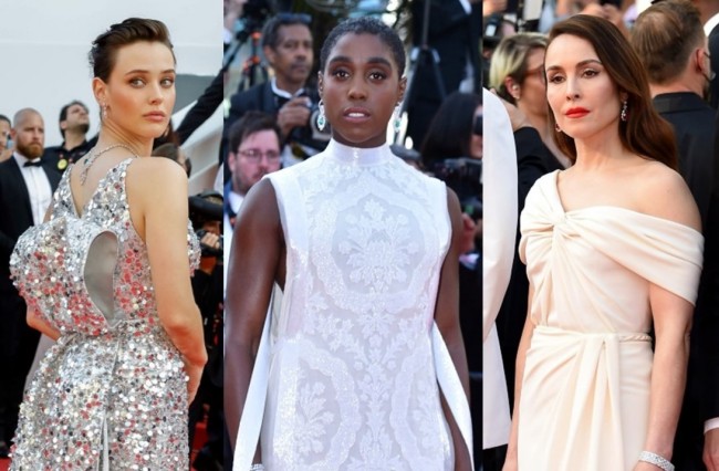 着物の帯風ドレスも 第75回カンヌ国際映画祭 きらびやかに開幕 22年5月21日 エキサイトニュース