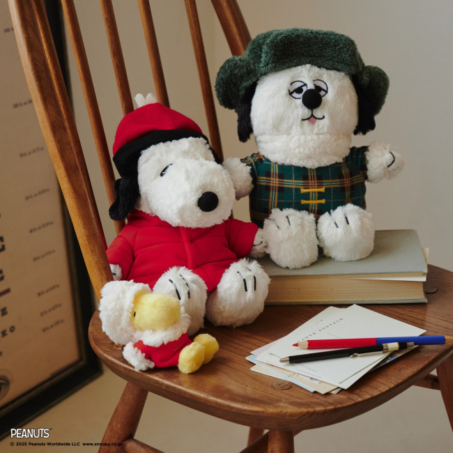 『PEANUTS』×「Afternoon Tea LIVING」がコラボ！ 秋らしい装いのぬいぐるみやポーチを発売へ - エキサイトニュース