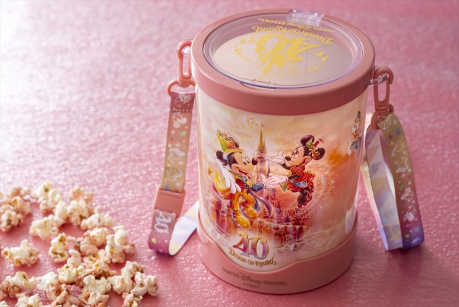 TDR40周年の“光る”ポップコーンバケット発売へ！ 手軽に食べられる特別 