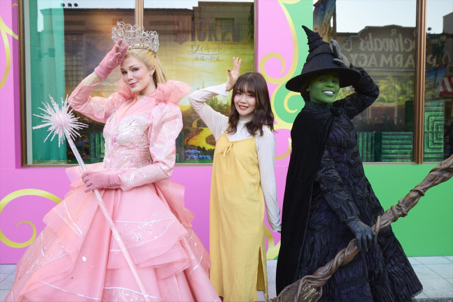 USJ×『ウィキッド』コラボ再び！ エルファバ＆グリンダ再登場、新