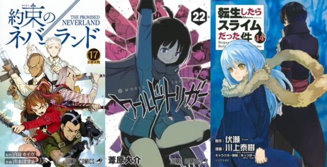 21年冬アニメ原作本ランキング発表 約束のネバーランド を抑えた1位は 21年1月16日 エキサイトニュース