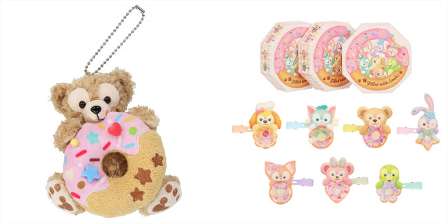 ダッフィーの靴下、エコバッグ、ピン ダッフィーの靴下、エコバッグ、ピン