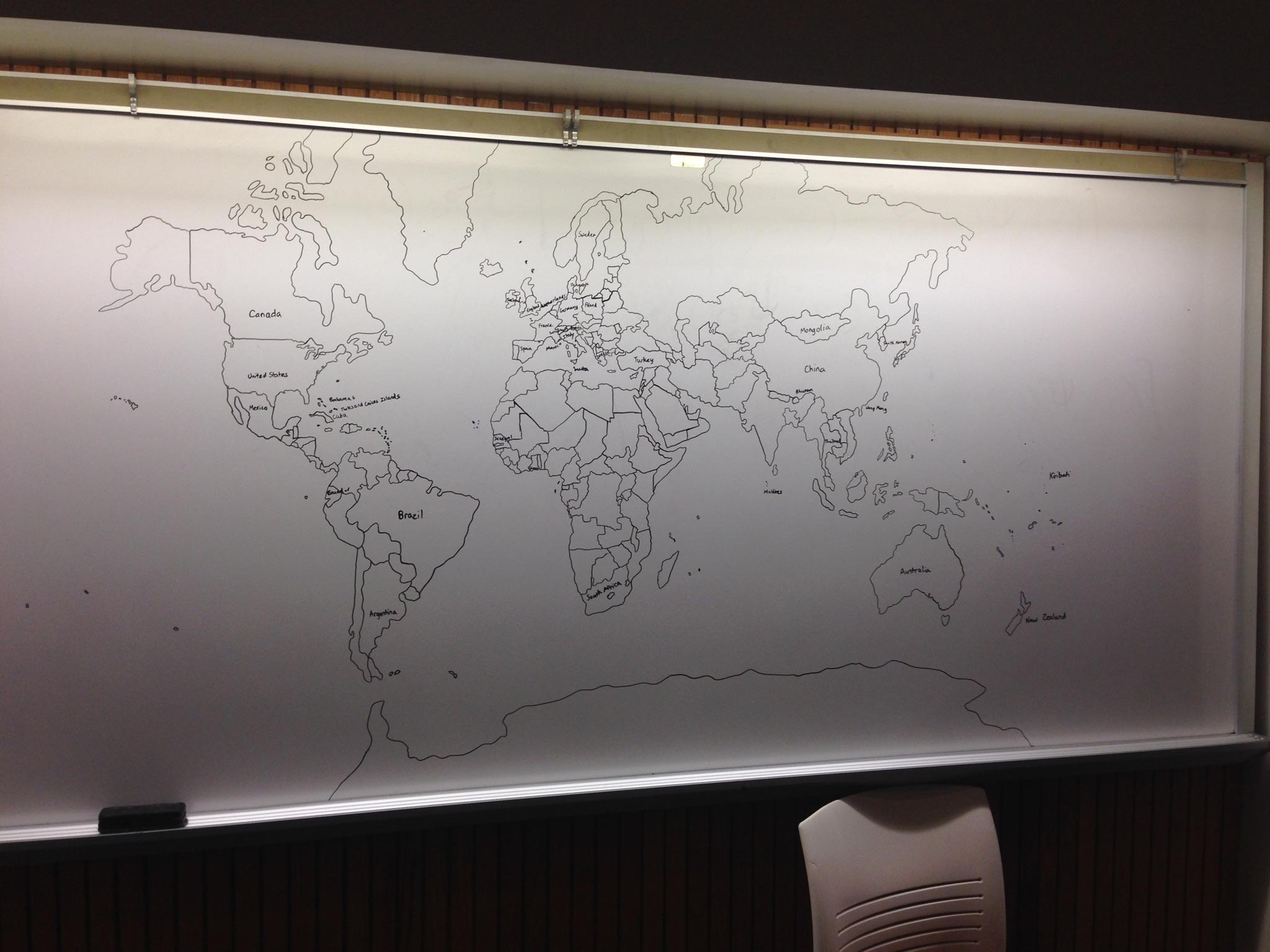 自閉症の少年が描いた世界地図に世界が驚嘆 15年4月7日 エキサイトニュース