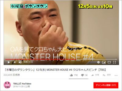 クロちゃんの使い方新境地 水曜日のダウンタウン の モンスターハウス はどこへ行く 18年12月5日 エキサイトニュース