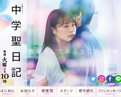 中学聖日記 吉田羊のキスシーンに 客観的な女性でいてほしかった と落胆の声 18年10月30日 エキサイトニュース