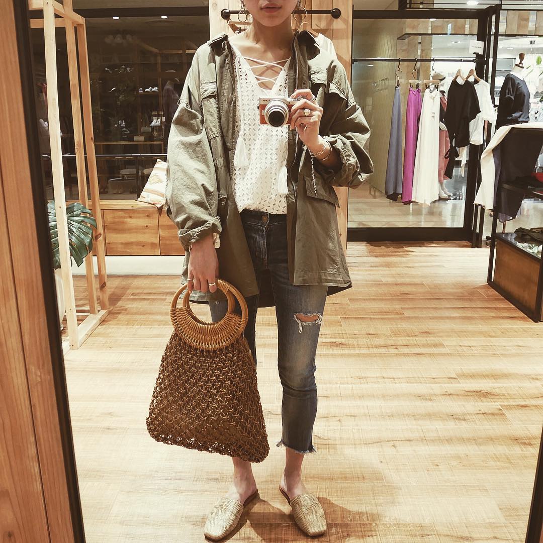 モッズコートのレディース着こなし見本 色別でコーデを徹底紹介 ローリエプレス