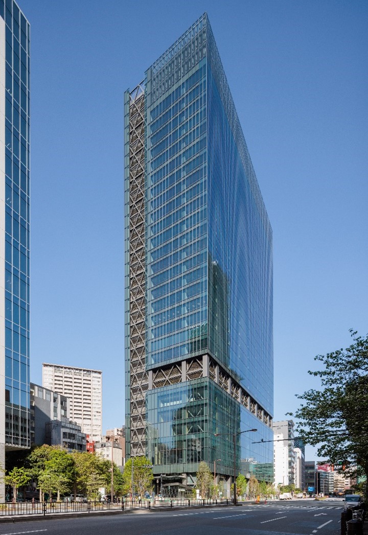 ビルページ 旧エイベックスビル（レセプション・カウンター） | オーダー金属建材