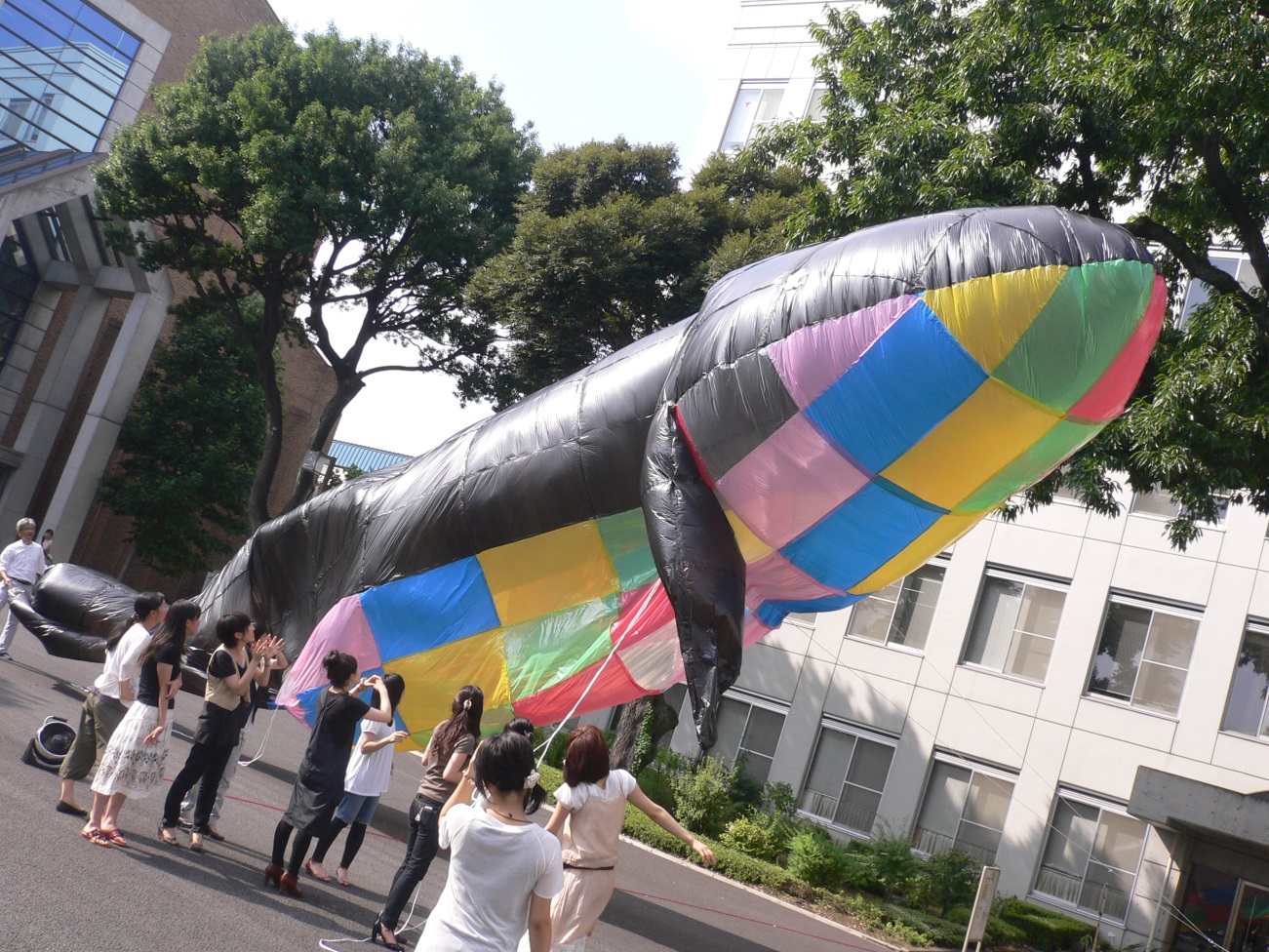 千葉県長南町と東京家政大学学生による 長南町バルーンアートプロジェクト が起動 17年8月11日 エキサイトニュース