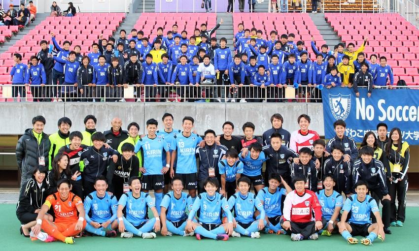 びわこ成蹊スポーツ大学サッカー部 男子 が関西学生サッカーリーグ1部で優勝確定 インカレは同クラブ初の関西第1代表として出場 17年11月8日 エキサイトニュース