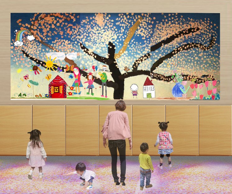 子どもたちが描いた絵がデジタルアートで動き出す 子供地球基金創立30周年記念 子どもの絵で地球を塗り替えよう 日本橋で4 7 土 より2日間開催 18年3月26日 エキサイトニュース