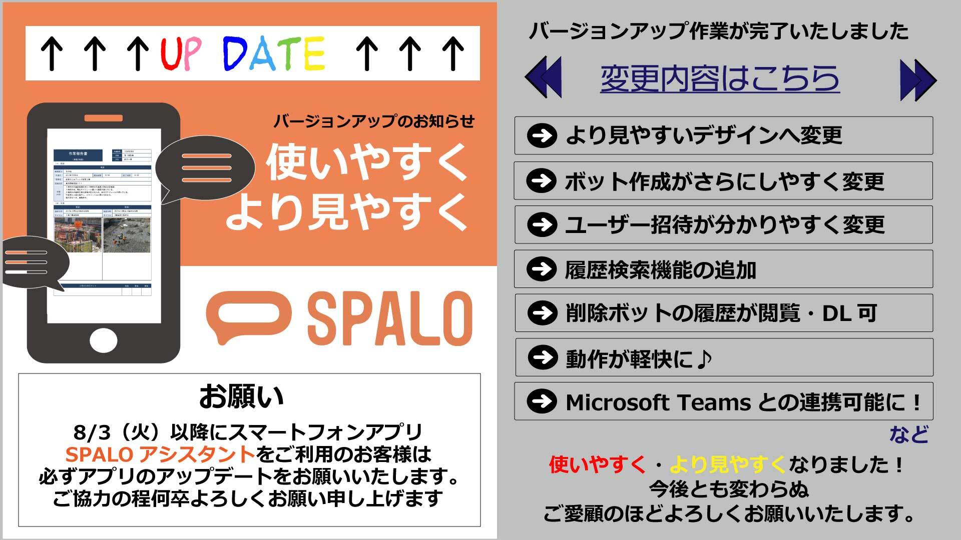 Spalo Maker Microsoft Teams との連携機能を追加 年9月18日 エキサイトニュース