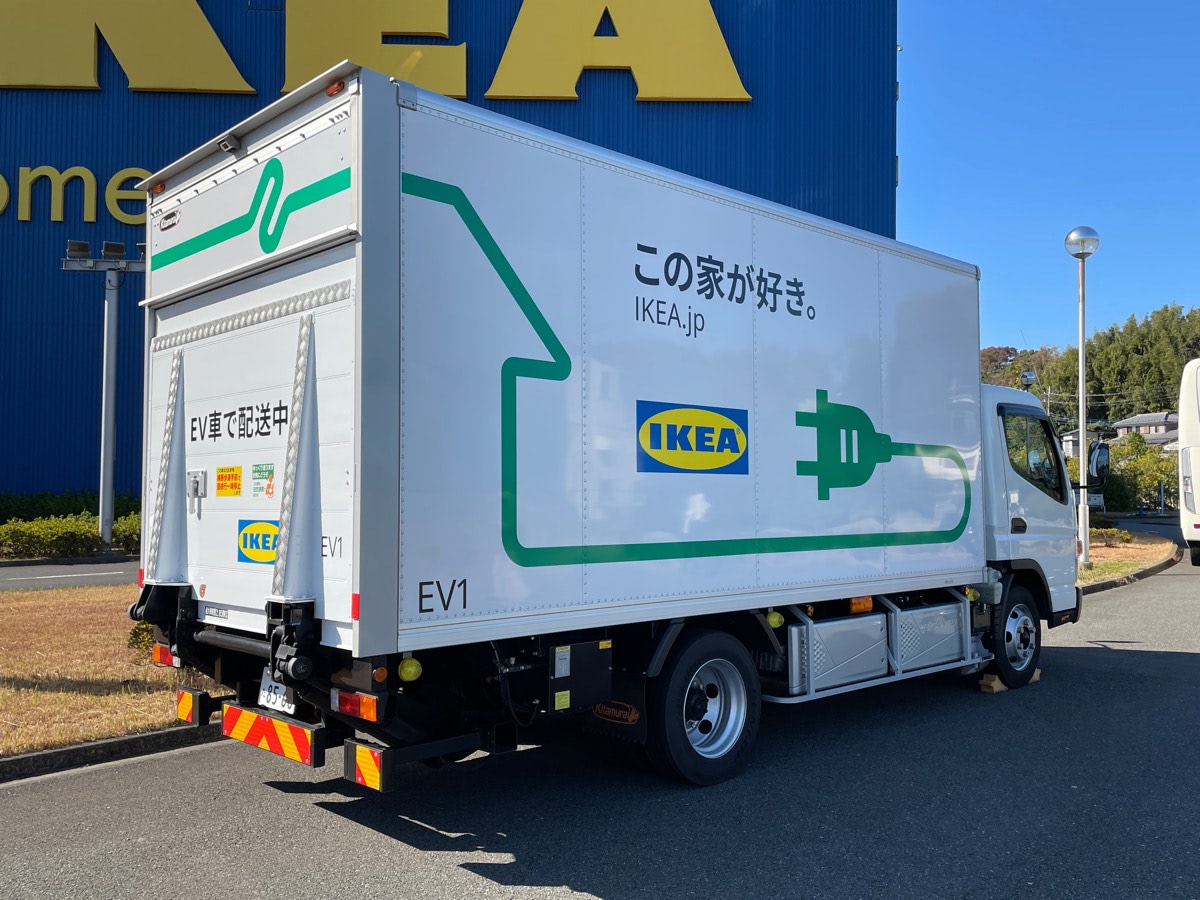 イケアも選んだ三菱ふそうの電気小型トラック Eキャンター 世界販売300台を達成 日欧での評判とは 22年1月4日 エキサイトニュース