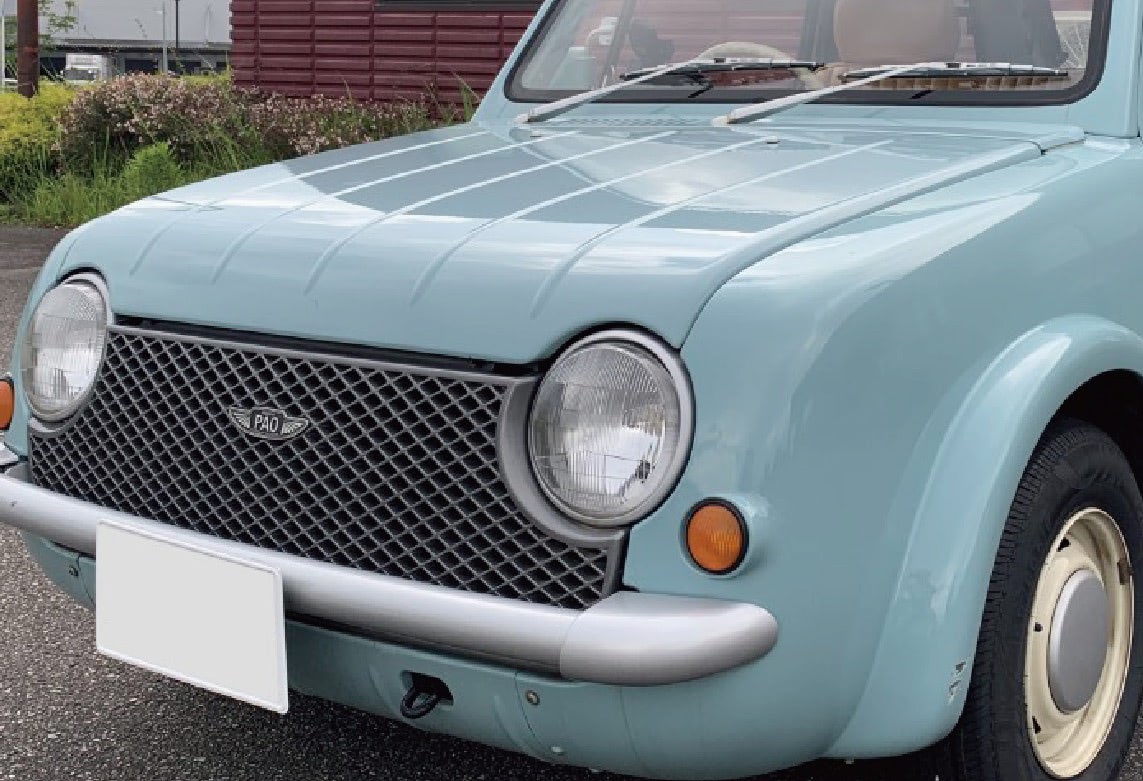 30年モノの 日産パオ をビッカビカに再生する レトロカー再生への道 シーズン3 が公開 ソフト99 21年8月16日 エキサイトニュース