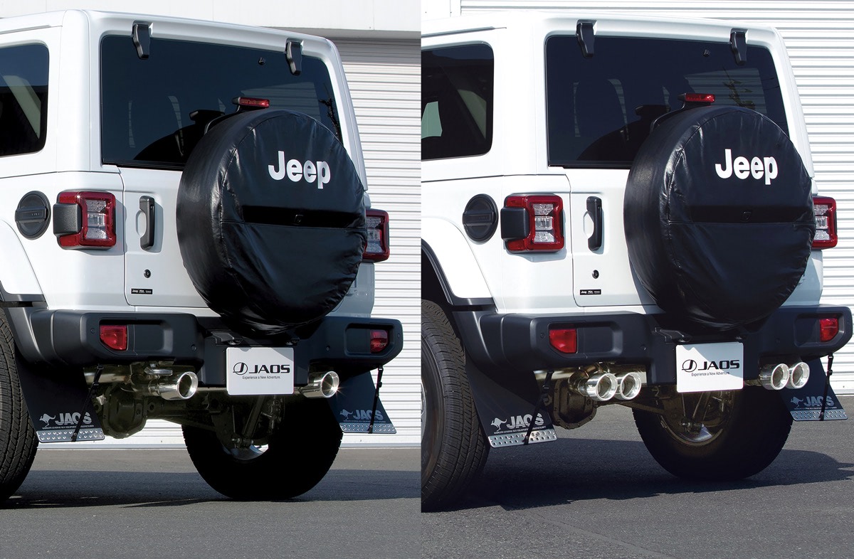 JAOS、ジープ ラングラー（JL型）の力強いリヤビューを演出する2L