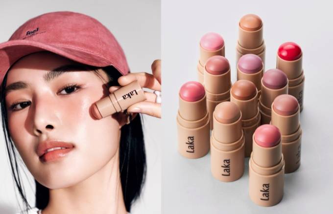 Laka Perfect Twin Lip 3本＋サンシールドグローイーチーク 試してみた