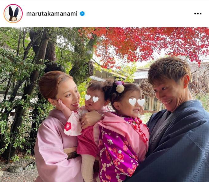 丸高愛実 夫 柿谷選手と娘たちとの4shot 長女の七五三報告に反響 幸せオーラが伝わってくる 21年12月10日 エキサイトニュース
