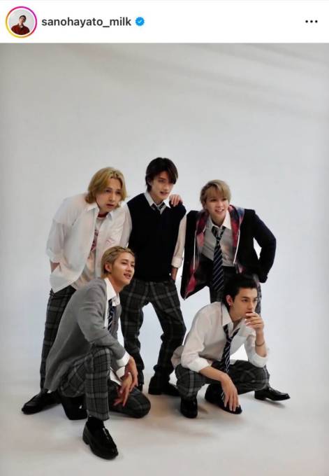 イケパラすぎる」佐野勇斗、M!LKメンバーとの“平成DK”SHOTに