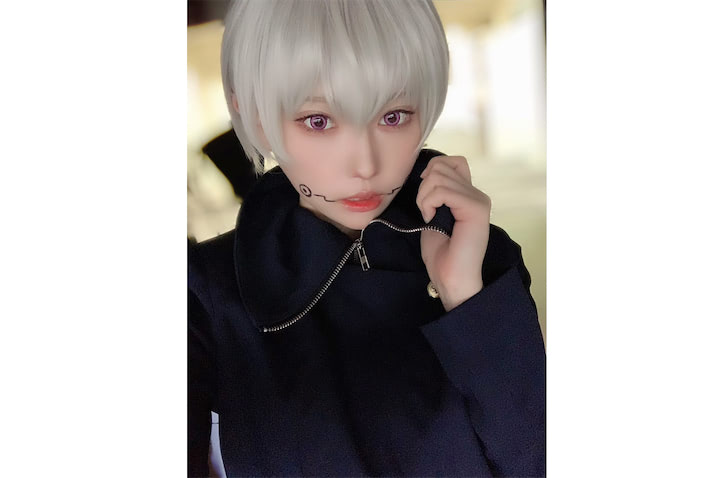 篠崎こころ 呪術廻戦 狗巻棘のコスプレに 再現度特級超えてます と絶賛の声 21年3月29日 エキサイトニュース