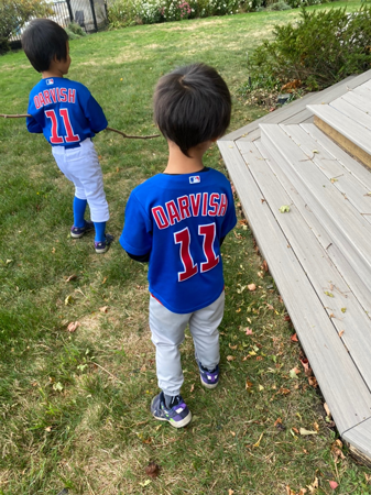 ダルビッシュ有 息子たちと野球楽しむ姿に 素敵 の声 年9月29日 エキサイトニュース