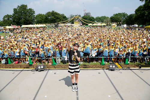 芦田愛菜も応援に駆け付け熊本城公園がミニオン一色に 17年7月30日 エキサイトニュース