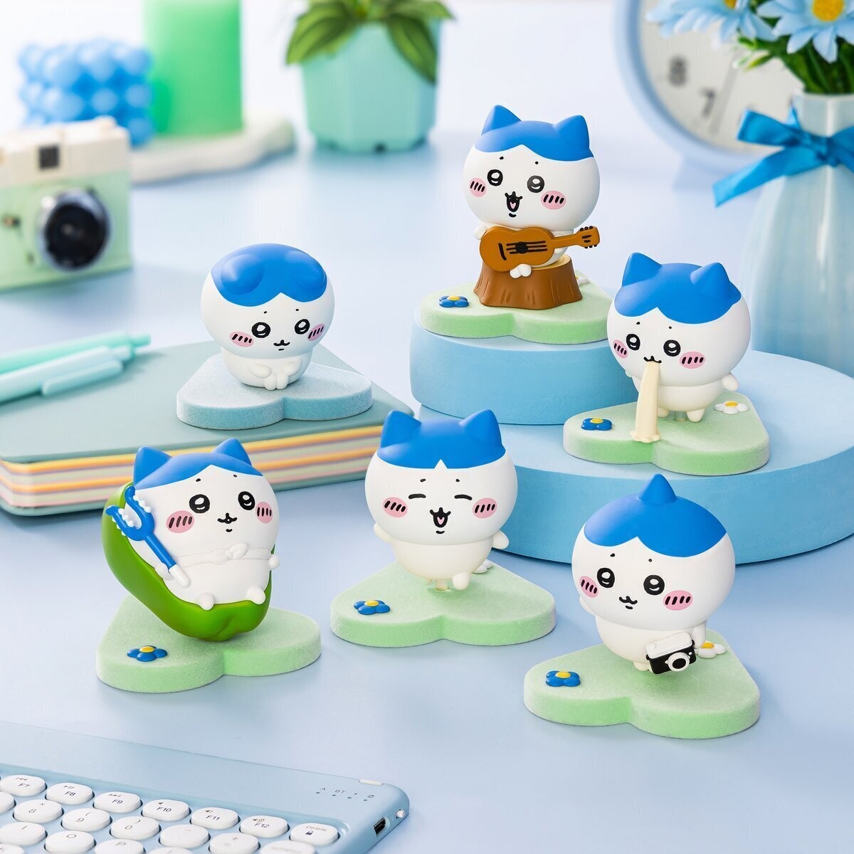 ハチワレ推し集合】ぜ～んぶハチワレのフィギュア登場! -「ハチワレ